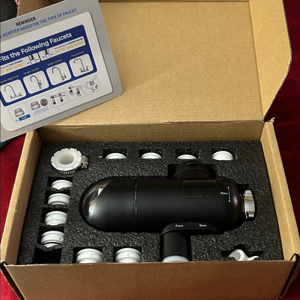 Black Water Filter System